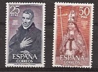 Sellos - Pa&iacute;ses - Espa&ntilde;a - 2&ordm; Cent. (Series Completas) - Estado Espa&ntilde;ol - 1970 - 1961/62 - **