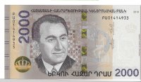Billetes - Europa - Armenia - W62 - SC - 2018 - 2000 drams - Num.ref: 01414933