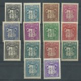 Andorra - Correo Francés - Series completas - ** - 1937/43 - 49/62 - Nuevos Fijasellos