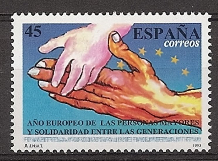 Sellos - Países - España - 2º Cent. (Series Completas) - Juan Carlos I - 1993 - 3272 - ** - Click en la imagen para cerrar
