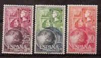 Sellos - Países - España - 2º Cent. (Series Completas) - Estado Español - 1964 - 1595/97 - **