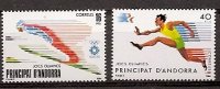 Sellos - Países - Andorra - Correo Español - Series completas - 1984 - 176/77 - **