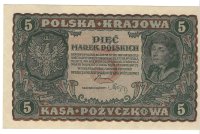 Billetes - Europa - Polonia - 24 - SC - 1919 - 5 marek - Num.ref: 716030