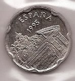 Monedas - España - Juan Carlos I (pesetas) - 1995 - 050 pesetas