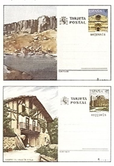 Sellos - España - Enteros Postales - Año 1989 - 147/48 - ** - Click en la imagen para cerrar