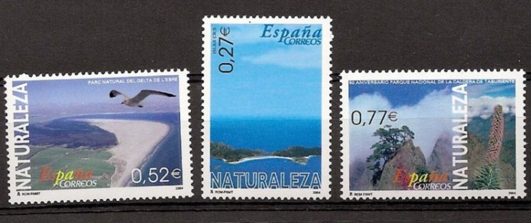 Sellos - Países - España - 2º Cent. (Series Completas) - Juan Carlos I - 2004 - 4122/24 - ** - Click en la imagen para cerrar