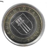 Monedas - Europa - Lituania - 184.1 - 2012 - 2 lita