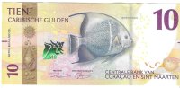 Billetes - America - CuraÃ§ao - 1 - SC - 2025 - 10 gulden - Num.ref: C114193930