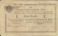 Billetes - Europa - Alemania Africa del Este - 19F3 - MBC - Año 1916
