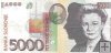 Billetes - Europa - Eslovenia - 19 - MBC - 1993 - 5000 tolarjev - Num.ref: HJ730728