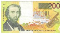 Billetes - Europa - Belgica - 148 - MBC+ - 1995 - 200 francos - Num.ref: 32000554450