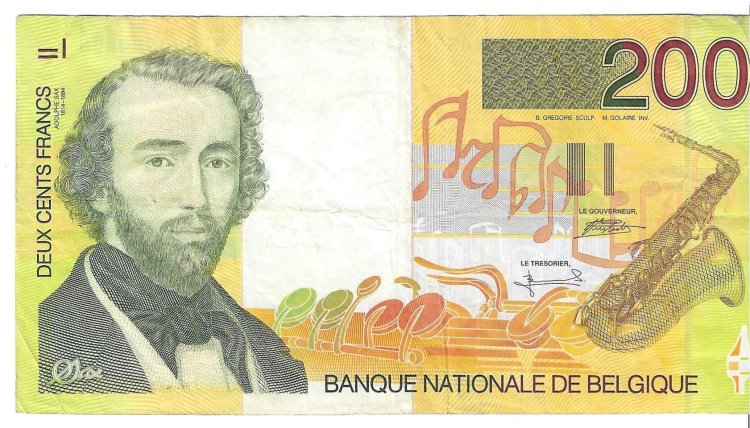 Billetes - Europa - Belgica - 148 - MBC+ - 1995 - 200 francos - Num.ref: 32000554450 - Click en la imagen para cerrar