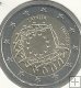 Monedas - Euros - 2€ - Letonia - Año 2015 - Bandera