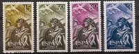 Sellos - Países - España - 2º Cent. (Series Completas) - Estado Español - 1956 - 1187/90 - **