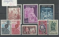 Andorra - Correo Francés - Años completos - Año 1967