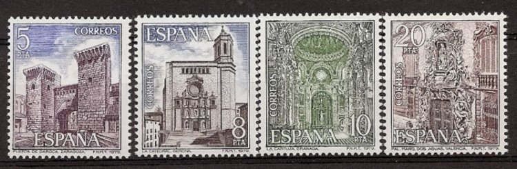 Sellos - Países - España - 2º Cent. (Series Completas) - Juan Carlos I - 1979 - 2527/30 - ** - Click en la imagen para cerrar