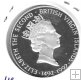 Monedas - America - Islas Virgenes - 115 - 1992 - 25 dolares - plata - PROOF