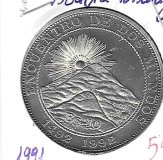 Monedas - America - Bolivia - 207 - 1991 - 10 bolivia - plata