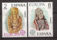 Sellos - Países - España - 2º Cent. (Series Completas) - Estado Español - 1974 - 2177/78 - **