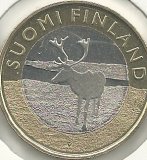 Monedas - Euros - 5€ - Finlandia - Año 2015 - Reno