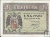 Billetes - EspaÃ±a - Estado EspaÃ±ol (1936 - 1975) - 1 ptas - 433 - ebc - 1938 - num.ref: N6490103