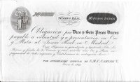 Billetes - España - Carlos V(1835 - 1840) - 21a - S/C - Año 1835 - 16 Pesos duros