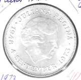 Monedas - Europa - Holanda - 196 - 1973 - dulden - plata