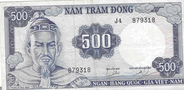 Billetes - Asia - Vietnam del Sur - 23 - MBC - 1966 - 500 dong - Num.ref: 879318 - Click en la imagen para cerrar