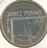 Monedas - Euros - 3€ - Eslovenia - Año 2014 - Janez Puhar