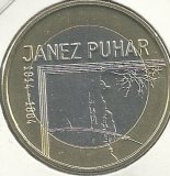 Monedas - Euros - 3€ - Eslovenia - Año 2014 - Janez Puhar
