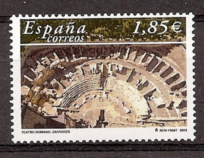 Sellos - Países - España - 2º Cent. (Series Completas) - Juan Carlos I - 2003 - 3984 - ** - Click en la imagen para cerrar