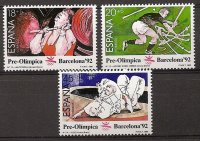 Sellos - Países - España - 2º Cent. (Series Completas) - Juan Carlos I - 1990 - 3054/56 - **