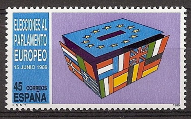 Sellos - Países - España - 2º Cent. (Series Completas) - Juan Carlos I - 1989 - 3015 - ** - Click en la imagen para cerrar