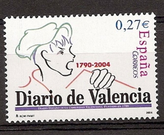 Sellos - Países - España - 2º Cent. (Series Completas) - Juan Carlos I - 2004 - 4094 - ** - Click en la imagen para cerrar