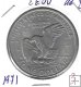 Monedas - America - Estados Unidos - 203 - 1971 - dolar - plata