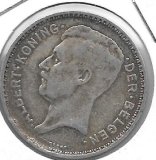 Monedas - Europa - Belgica - 104.1 - 1934 - 20 francos - plata