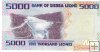 Billetes - Africa - Sierra Leona - 32 - SC - 2010 - 5000 leones - Num.ref: DZ720238