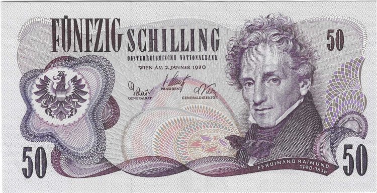 Billetes - Europa - Austria - 143 - MBC+ - 1972 - 50 shillings - NUm.ref: G141685S - Click en la imagen para cerrar