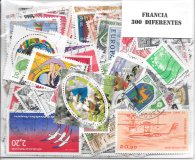 Paises - Europa - Francia - 300 sellos diferentes