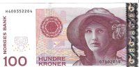 Billetes - Europa - Noruega - 49 - SC - 2006 - 100 coronas - Num.ref: 07002010