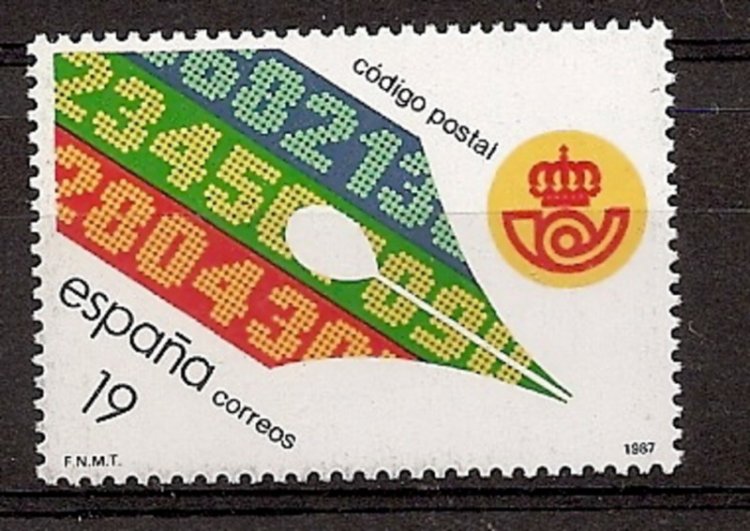 Sellos - Países - España - 2º Cent. (Series Completas) - Juan Carlos I - 1987 - 2906 - ** - Click en la imagen para cerrar