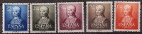 Sellos - Países - España - 2º Cent. (Series Completas) - Estado Español - 1951 - 1092/96 - **