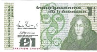 Billetes - Europa - Irlanda - 65 - SC - 1989 - pound - Num.ref: AAK576508