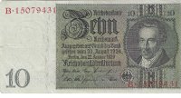 Billetes - Europa - Alemania - 180 - BC+ - 1929 - 10 marcos - con rotura - Num.ref: B15079431