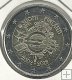 Moneda 2€ - Finlandia - SC - Año 2012 - Decimo aniversario del euro