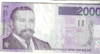 Billetes - Europa - Belgica - 151 - MBC- 2000 francos - Num.ref: 82202684264