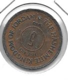 Monedas - Asia - Jordania - 009 - Año 1962 - 5 fils