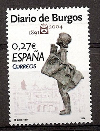 Sellos - Países - España - 2º Cent. (Series Completas) - Juan Carlos I - 2004 - 4072 - ** - Click en la imagen para cerrar