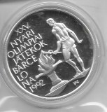 Monedas - Europa - Hungria - 671 - 1989 - 500 florines - plata