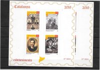 Sellos - Pruebas Filatélicas Cataluña - Año 2019 - 2HB Pruebas en color - Acontecimientos